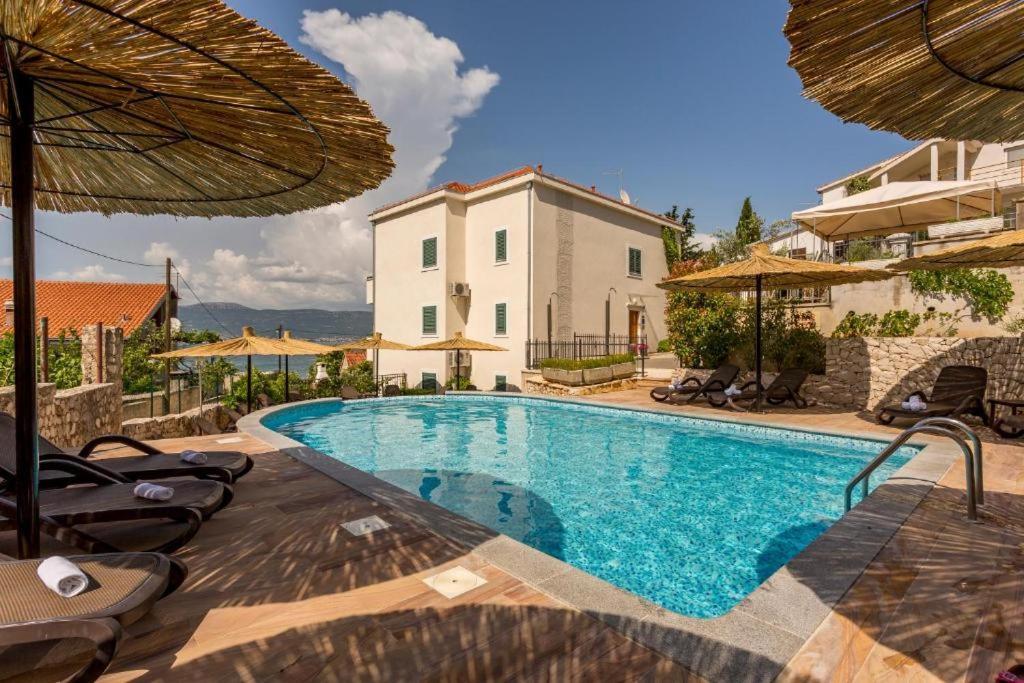 Trogir, Villa Salena, Residenz Ciovo Pearl, Slatine, Island Ciovo, Split Exterior foto